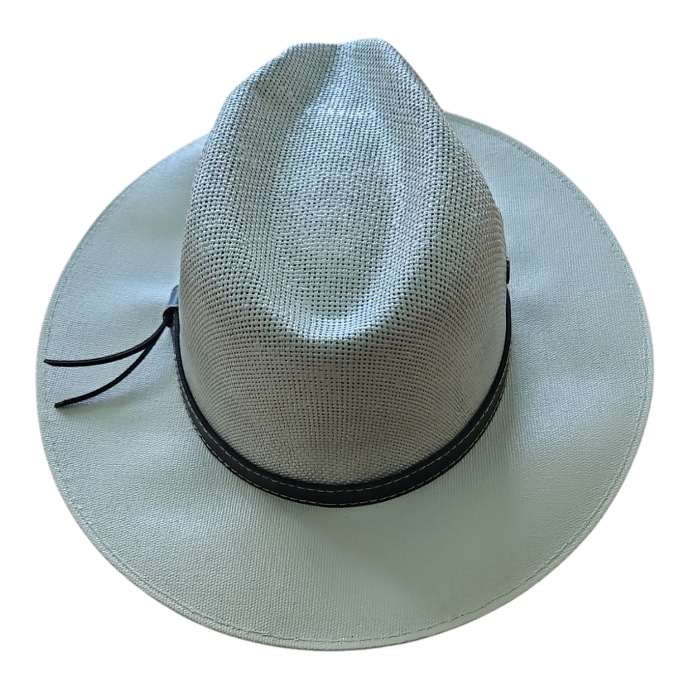 White Fedora Hat - image 2